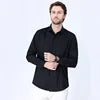 Men's Solid Color High-end Three Anti-shirt Professional Formal High-grade High Elastic Non-ironing Men's Shirt