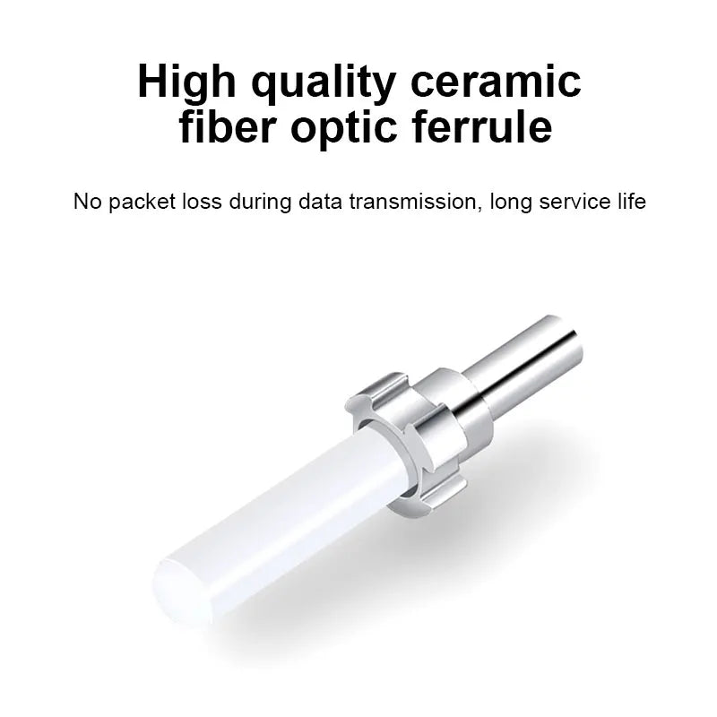 ONTi Fiber Patch Cord LC UPC Industrial grade Single Mode Simplex Armoured 3.0mm FTTH Indoor and outdoor Optical Patch Cable