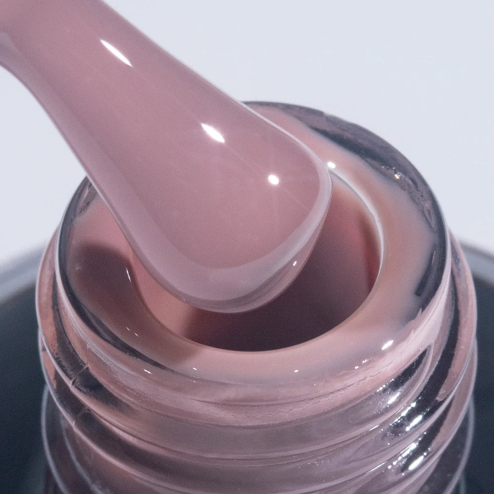 ELL LOUREL Nude Brown Builder Nail Gel Polish In A Bottle Strong Semi Permanent UV Acrylgel Hard  Gellak Manicure Nails Supplies