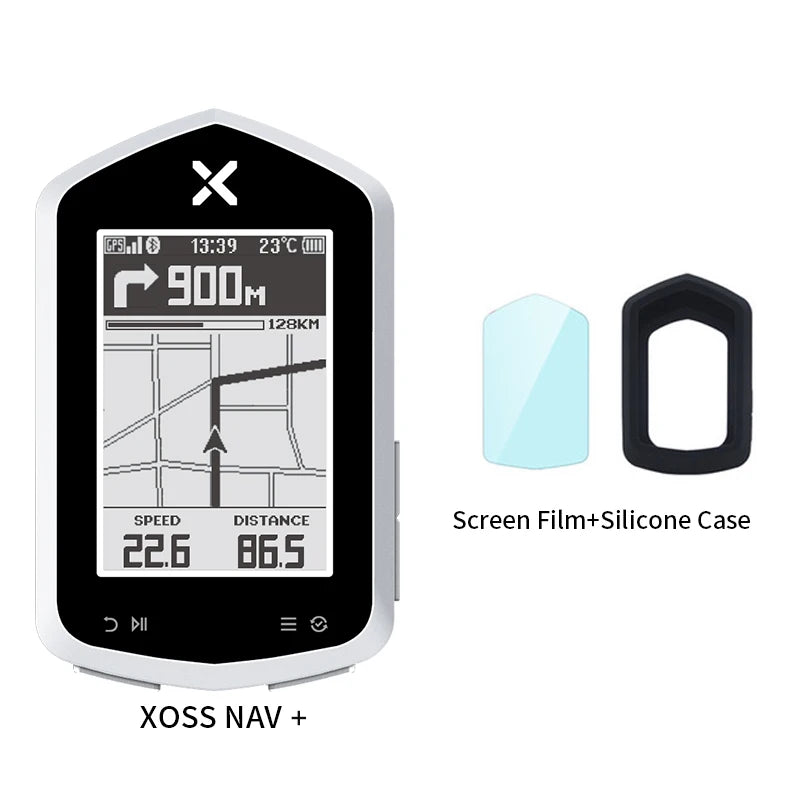 XOSS NAV Plus Bike Computer Wireless Cycling GPS Speedometer Map Navigation Waterproof Bluetooth ANT+ Cadence Speed