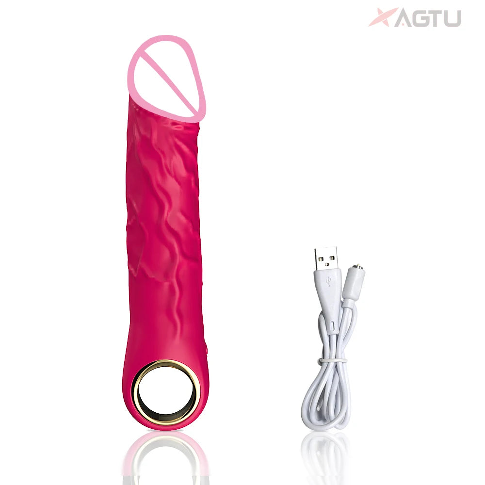 Sexy Adult Female Vagina Vibrator Clitoris Stimulator Dildo Vibrator Masturbation Tools Women Vibration Adult Erotica Product