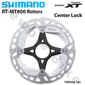 SHIMANO DEORE XT MT800 CENTER LOCK Disc Brake Rotor 160MM 180MM 203MM RT-MT800 Technology MTB Mountain Bicycle Original Parts