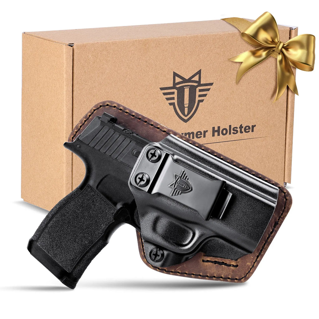 2026 New Concealed Carry IWB Holster Kydex Leather Pistol Holster Quick Draw Right Hand Gun Holder for G3C Sig Sauer P365