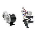 Gear Brushed DC Motor 24V 250W Controller Throttle Kit