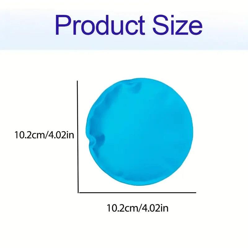 1PC Portable Nylon Ice Pack - Reusable Gel Cold/Hot Pack for Face Neck Shoulder Knee, Soft Durable, Home Use, Unisex