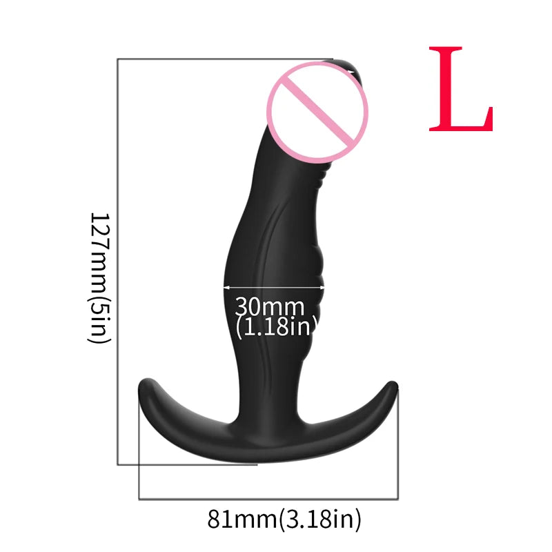 Wearable Anti Drop Soft Anal Plug Prostate Massage Silicone Butt Plug Anal Training Comfortable To Wear Butt Plug Adult Products