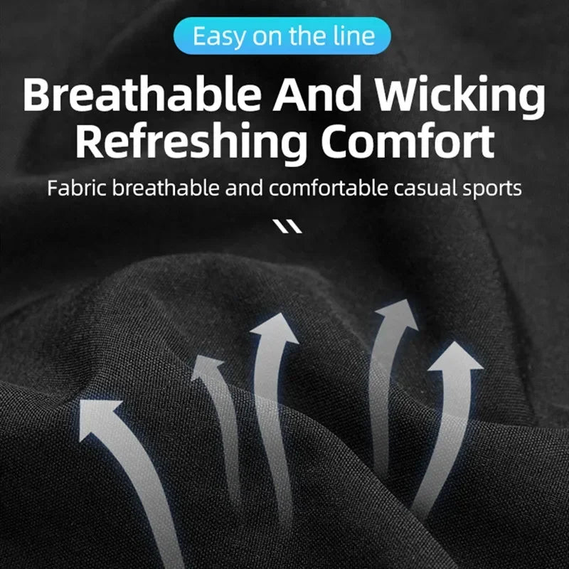 ROCKBROS Winter Cycling Pants for Men Women Windproof Breathable Fleeced Long Sports Running Camping Reflective Bike Pants