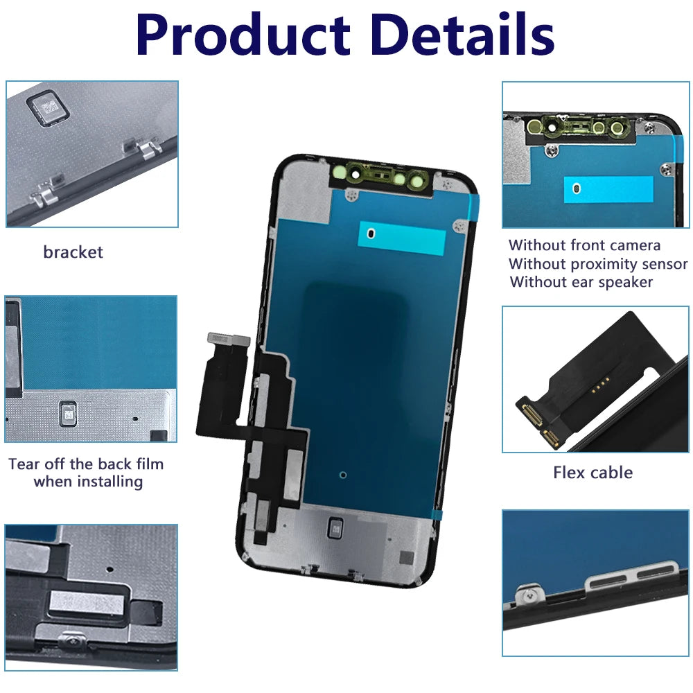 Excellent OLED Pantalla for iphone 11 LCD Display Touch Screen Digitizer Assembly for iPhone 11 LCD Replacement