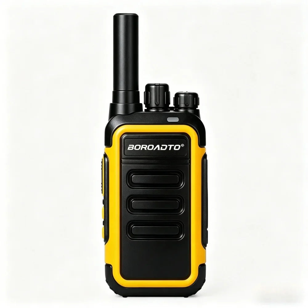 MOTOLOLA 2Pcs Mini Walkie Talkie Portable Two-Way Radio UHF Transceiver Set USB-C Rechargeable Walkie Talkies Long Range COD