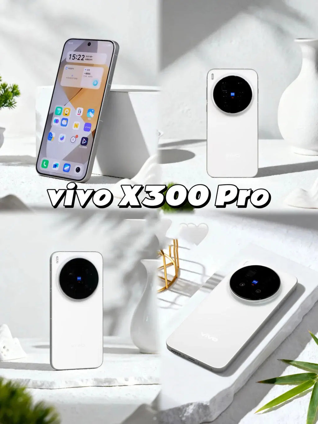 VIVO X300 Pro 5G Smartphone Dimensity 9500 6.78″AMOLED Display 6510mAh 90W FlashCharge 200MP ZEISS APO Telephoto Camera NFC OTG