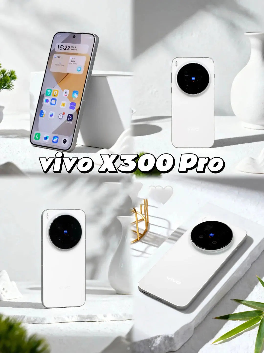 VIVO X300 Pro 5G Smartphone Dimensity 9500 6.78″AMOLED Display 6510mAh 90W FlashCharge 200MP ZEISS APO Telephoto Camera NFC OTG