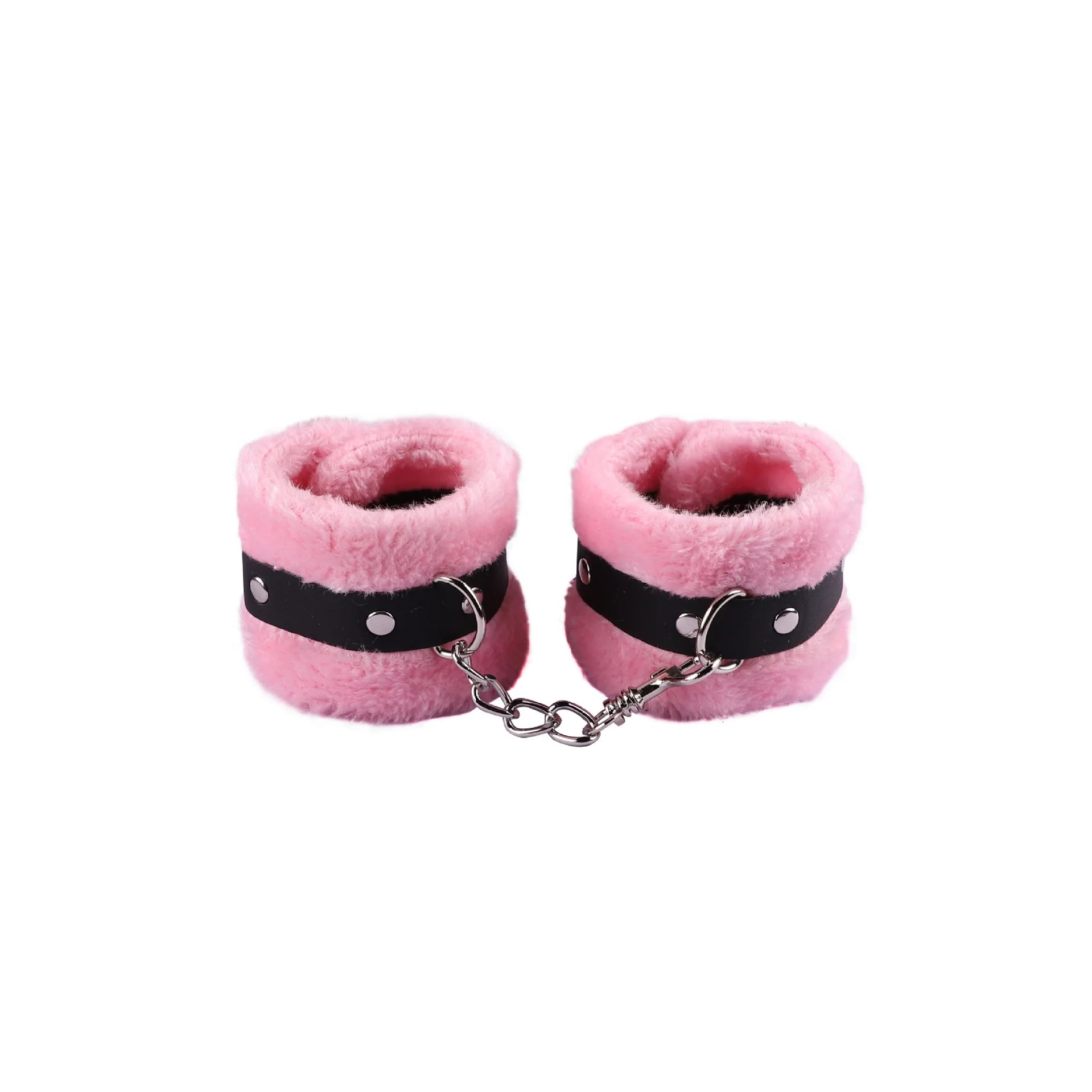 Adjustable Leather Handcuffs Soft Blindfold Bondage Set Anal Plug Adult Toy For Women Men Couples Game