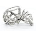 Stainless Steel Male Chastity Device with Urethra Tube Chastity Belt Cock Cage Lockable Virginity Penis Ring Penis Men A071