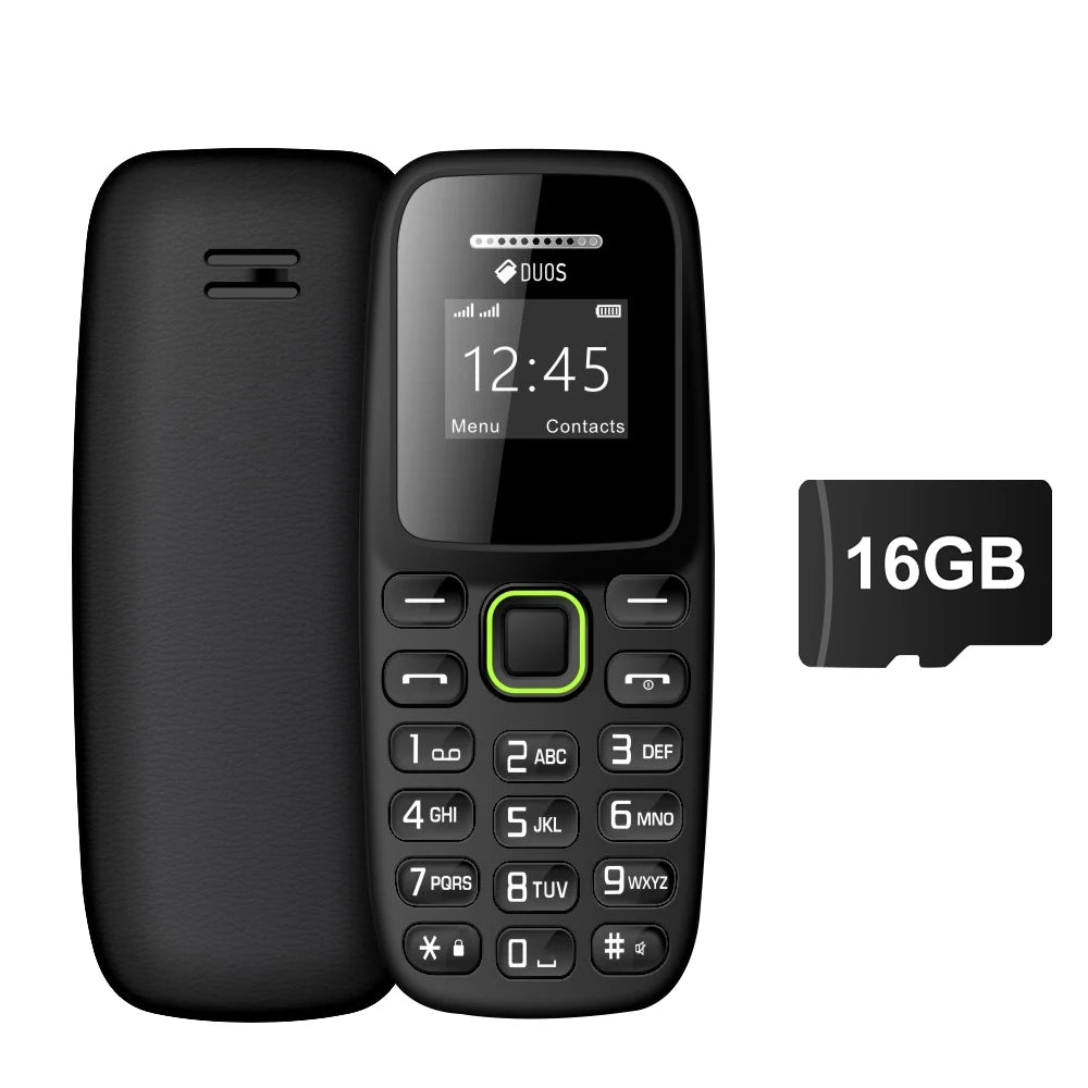 SERVO BM310 Mini Mobile Phone Dual SIM Standby Call Recording Bluetooth Dial Blacklist MP3 Player 2G GSM Backup Small Cellphones